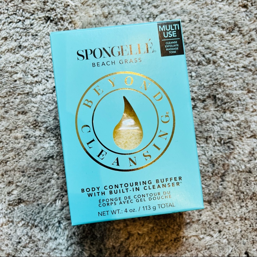 Spongellé Beach Grass Body Contouring Buffer with Built-in Cleanser
